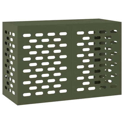 Air Conditioner Cover Olive green 90 x 40 x 60 cm Steel