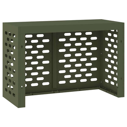 Air Conditioner Cover Olive green 90 x 40 x 60 cm Steel