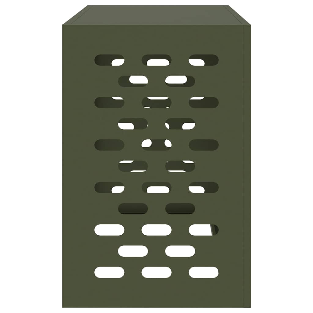 Air Conditioner Cover Olive green 90 x 40 x 60 cm Steel