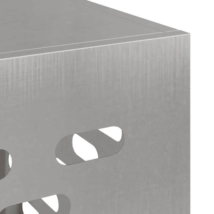 Air Conditioner Cover Silver 90 x 40 x 60 cm Stainless steel