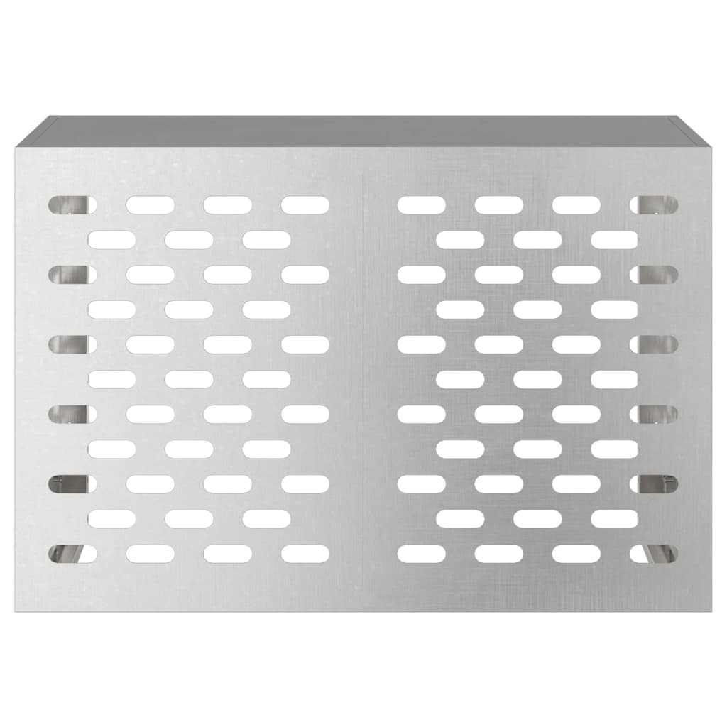 Air Conditioner Cover Silver 90 x 40 x 60 cm Stainless steel