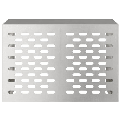 Air Conditioner Cover Silver 90 x 40 x 60 cm Stainless steel