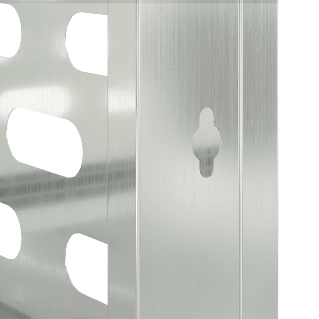 Air Conditioner Cover Silver 90 x 40 x 60 cm Galvanised Steel