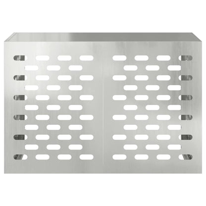 Air Conditioner Cover Silver 90 x 40 x 60 cm Galvanised Steel