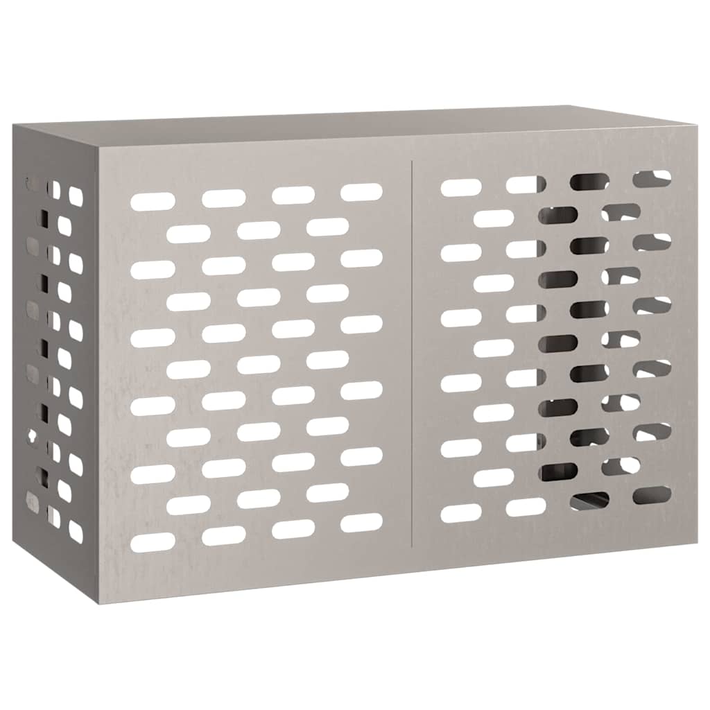 Air Conditioner Cover Rusty 90 x 40 x 60 cm Weathering Steel