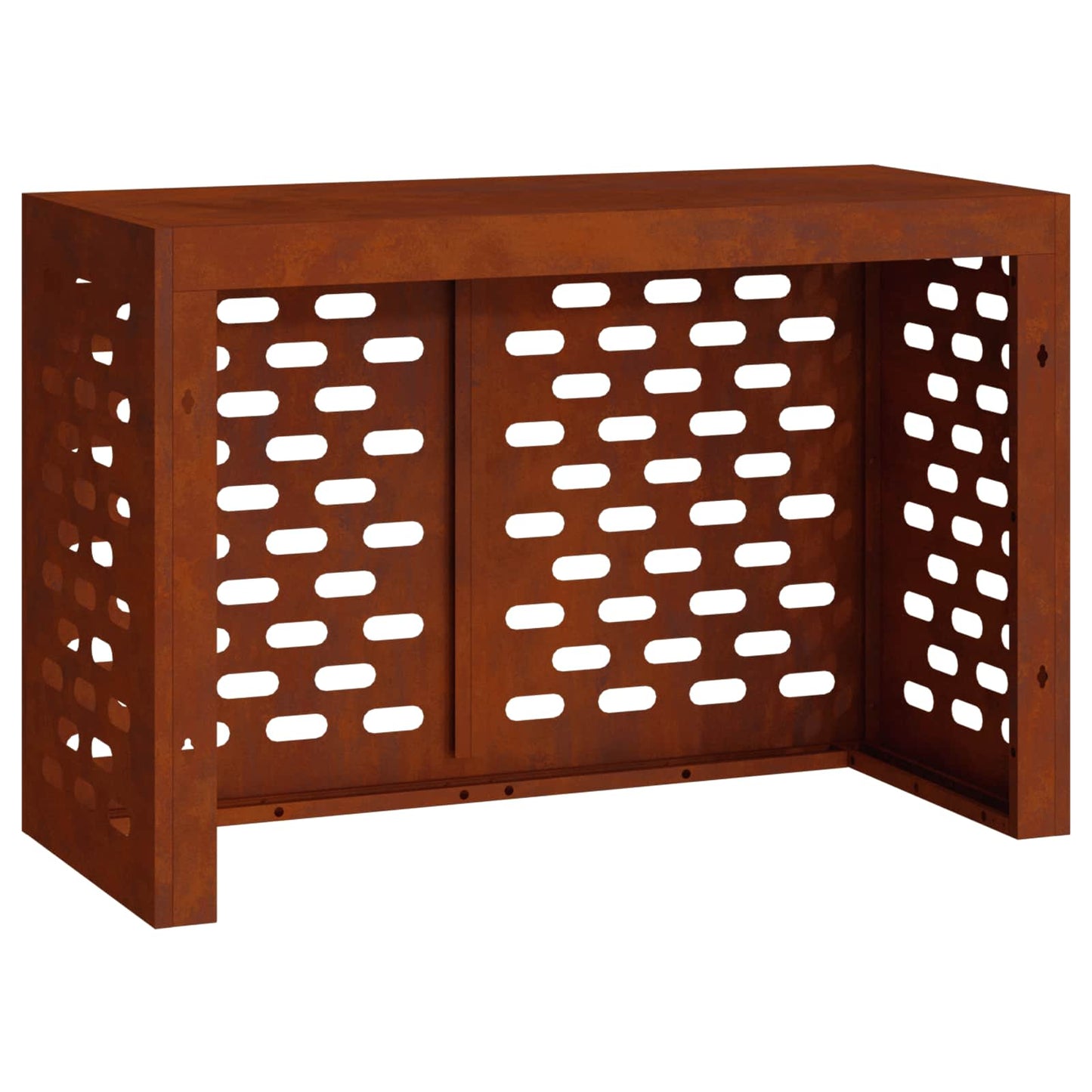 Air Conditioner Cover Rusty 90 x 40 x 60 cm Weathering Steel