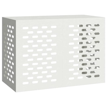Air Conditioner Cover White 100 x 50 x 70 cm Steel