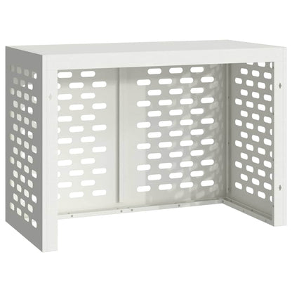 Air Conditioner Cover White 100 x 50 x 70 cm Steel
