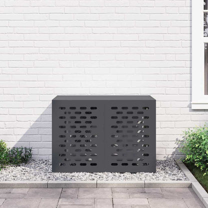 Air Conditioner Cover Anthracite 100 x 50 x 70 cm Steel