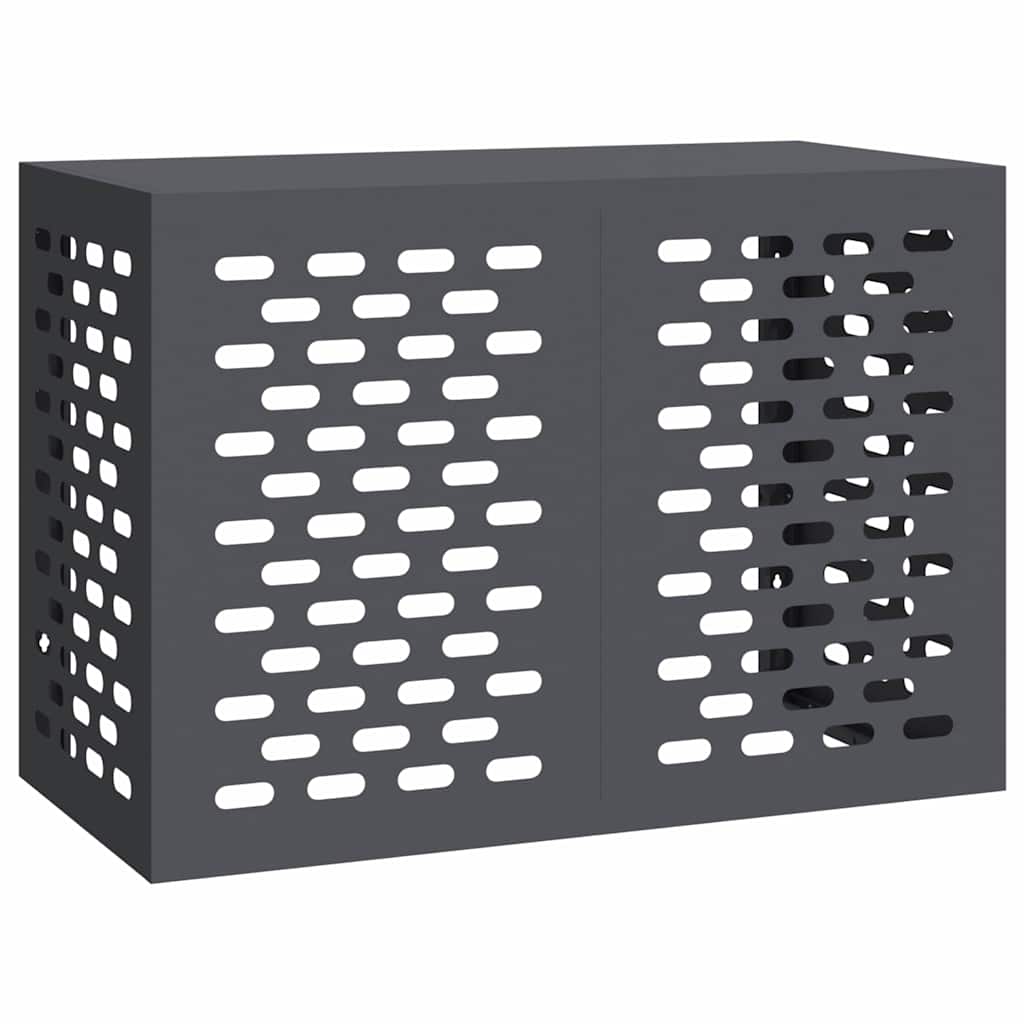 Air Conditioner Cover Anthracite 100 x 50 x 70 cm Steel