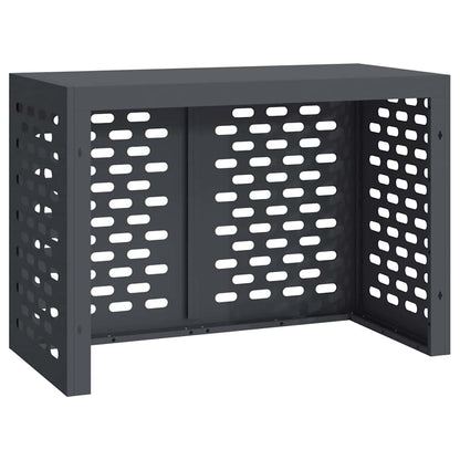 Air Conditioner Cover Anthracite 100 x 50 x 70 cm Steel