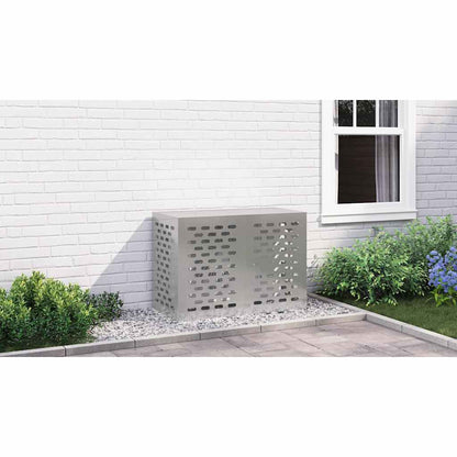 Air Conditioner Cover Silver 100 x 50 x 70 cm Stainless steel