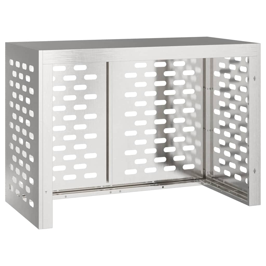 Air Conditioner Cover Silver 100 x 50 x 70 cm Stainless steel