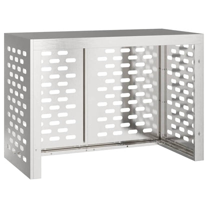 Air Conditioner Cover Silver 100 x 50 x 70 cm Stainless steel
