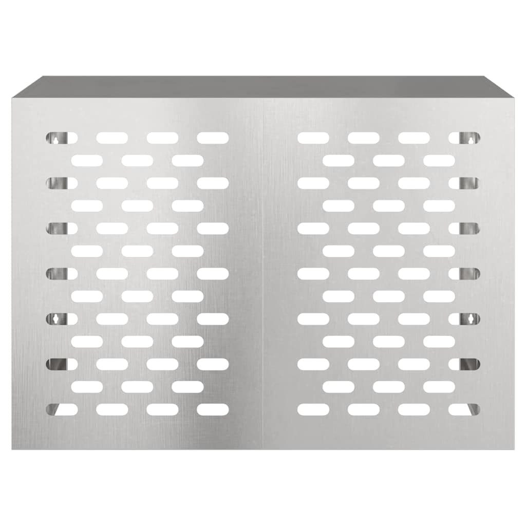 Air Conditioner Cover Silver 100 x 50 x 70 cm Stainless steel