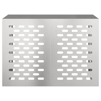 Air Conditioner Cover Silver 100 x 50 x 70 cm Stainless steel
