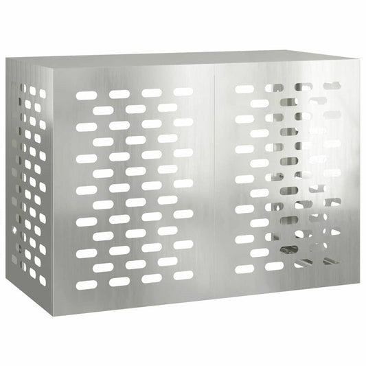 Air Conditioner Cover Silver 100 x 50 x 70 cm Galvanised Steel