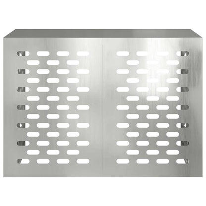 Air Conditioner Cover Silver 100 x 50 x 70 cm Galvanised Steel