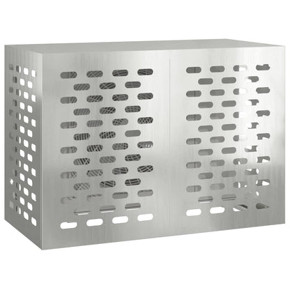 Air Conditioner Cover Silver 100 x 50 x 70 cm Galvanised Steel