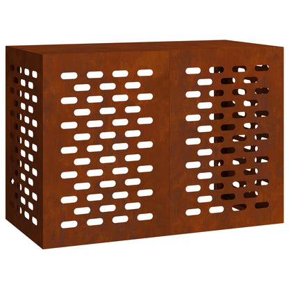 Air Conditioner Cover Rusty 100 x 50 x 70 cm Weathering Steel
