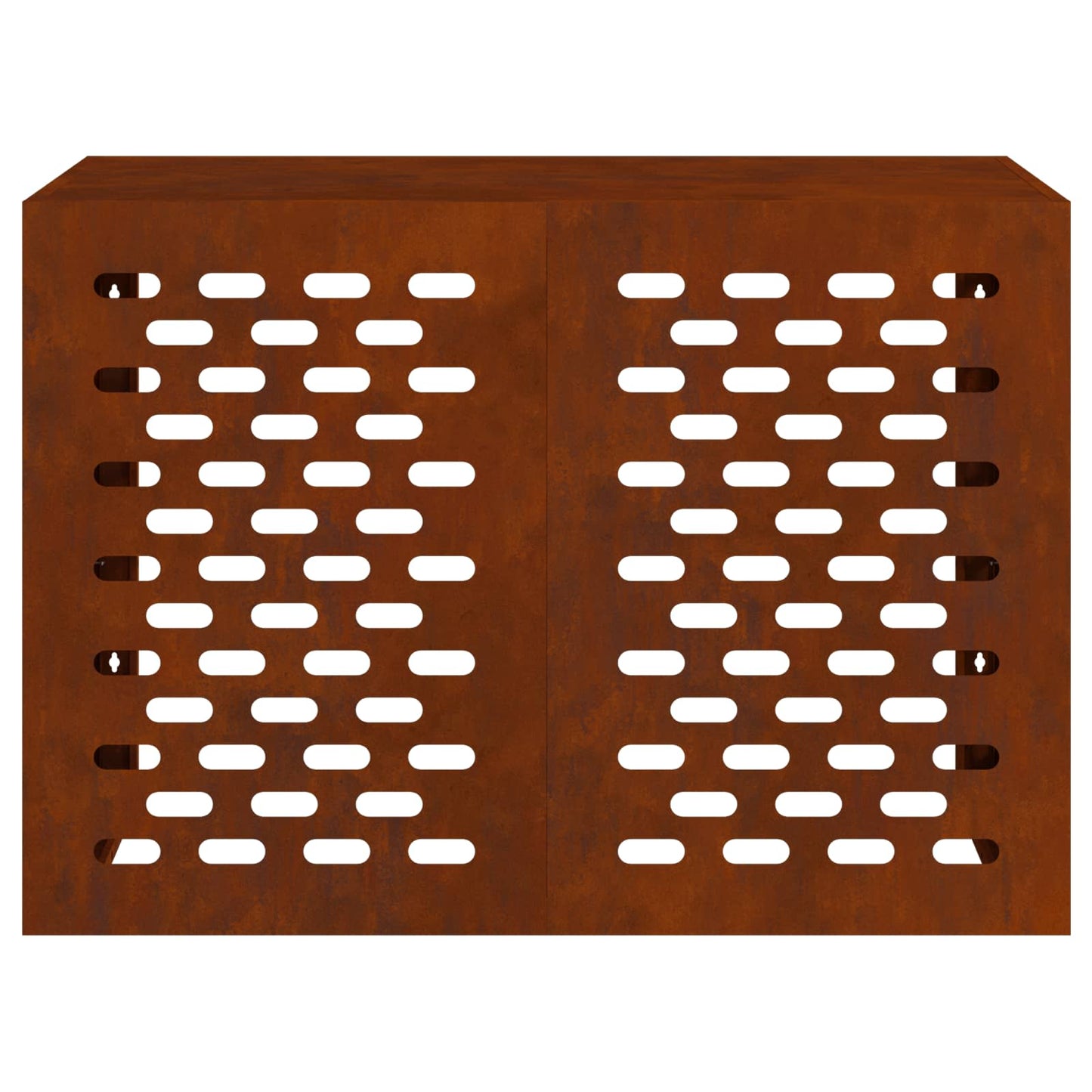 Air Conditioner Cover Rusty 100 x 50 x 70 cm Weathering Steel