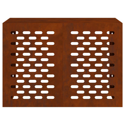 Air Conditioner Cover Rusty 100 x 50 x 70 cm Weathering Steel