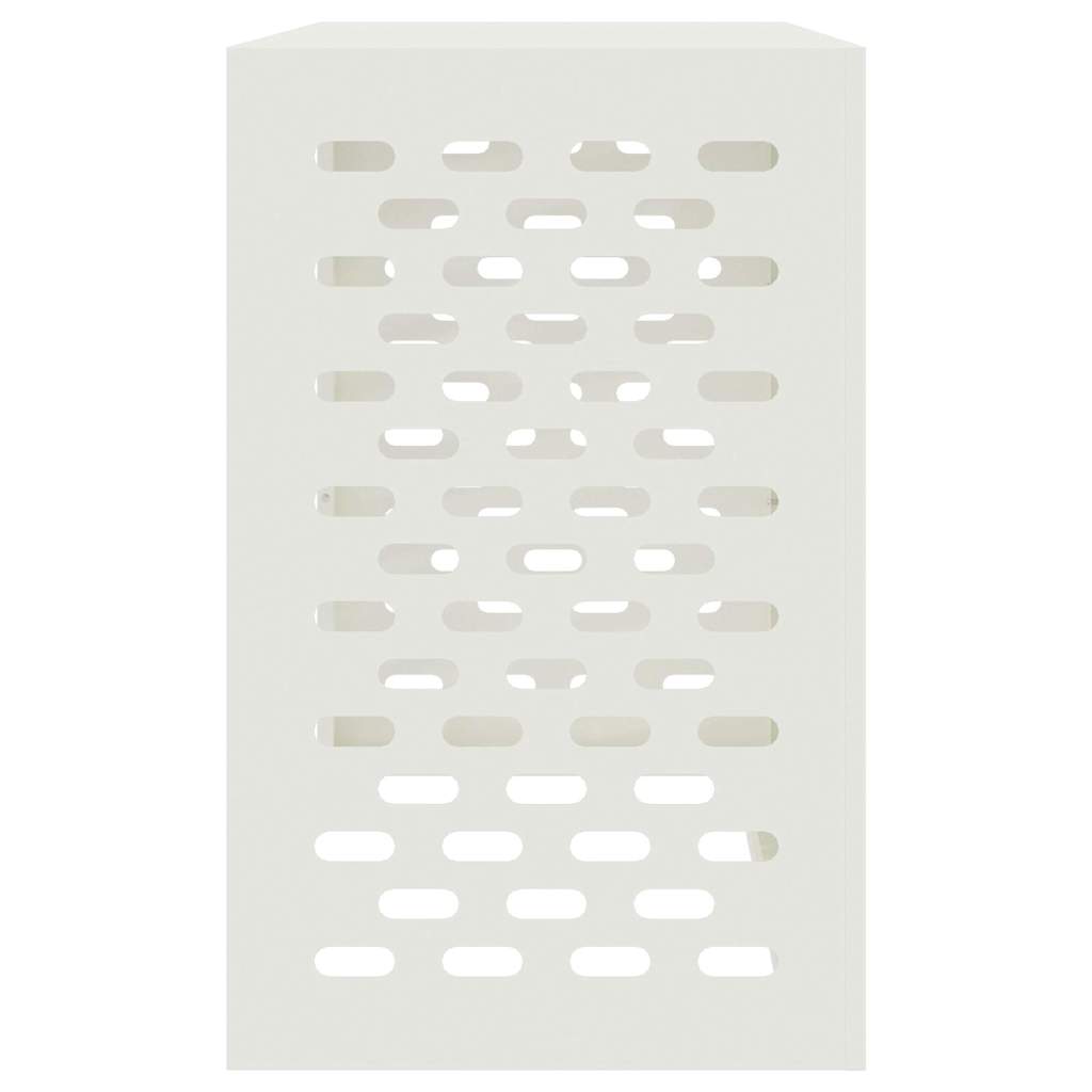 Air Conditioner Cover White 110 x 50 x 80 cm Steel