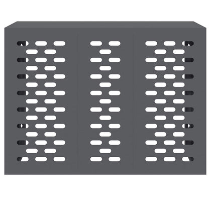 Air Conditioner Cover Anthracite 110 x 50 x 80 cm Steel