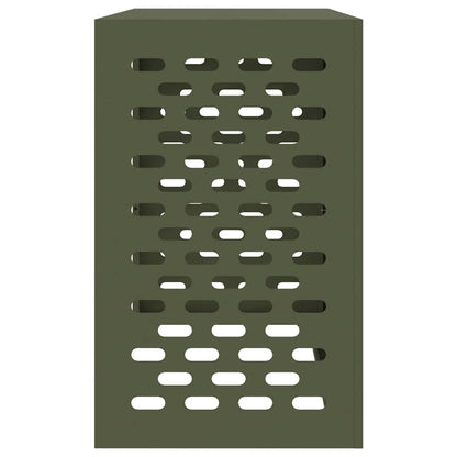 Air Conditioner Cover Olive green 110 x 50 x 80 cm Steel