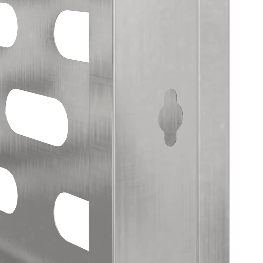 Air Conditioner Cover Silver 110 x 50 x 80 cm Stainless steel