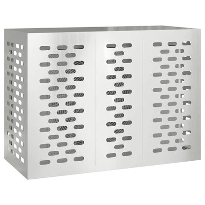Air Conditioner Cover Silver 110 x 50 x 80 cm Galvanised Steel