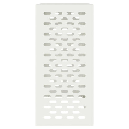 Air Conditioner Cover White 110 x 50 x 105 cm Steel