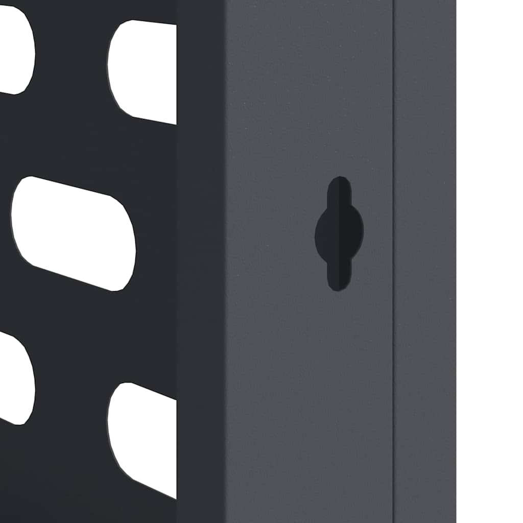 Air Conditioner Cover Anthracite 110 x 50 x 105 cm Steel