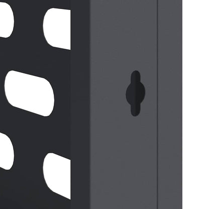 Air Conditioner Cover Anthracite 110 x 50 x 105 cm Steel
