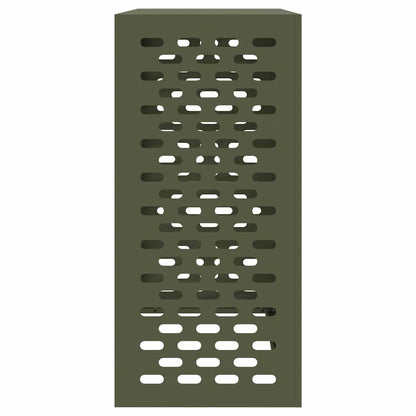 Air Conditioner Cover Olive green 110 x 50 x 105 cm Steel