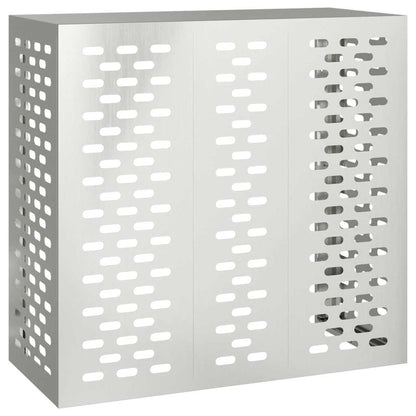 Air Conditioner Cover Silver 110 x 50 x 105 cm Galvanised Steel