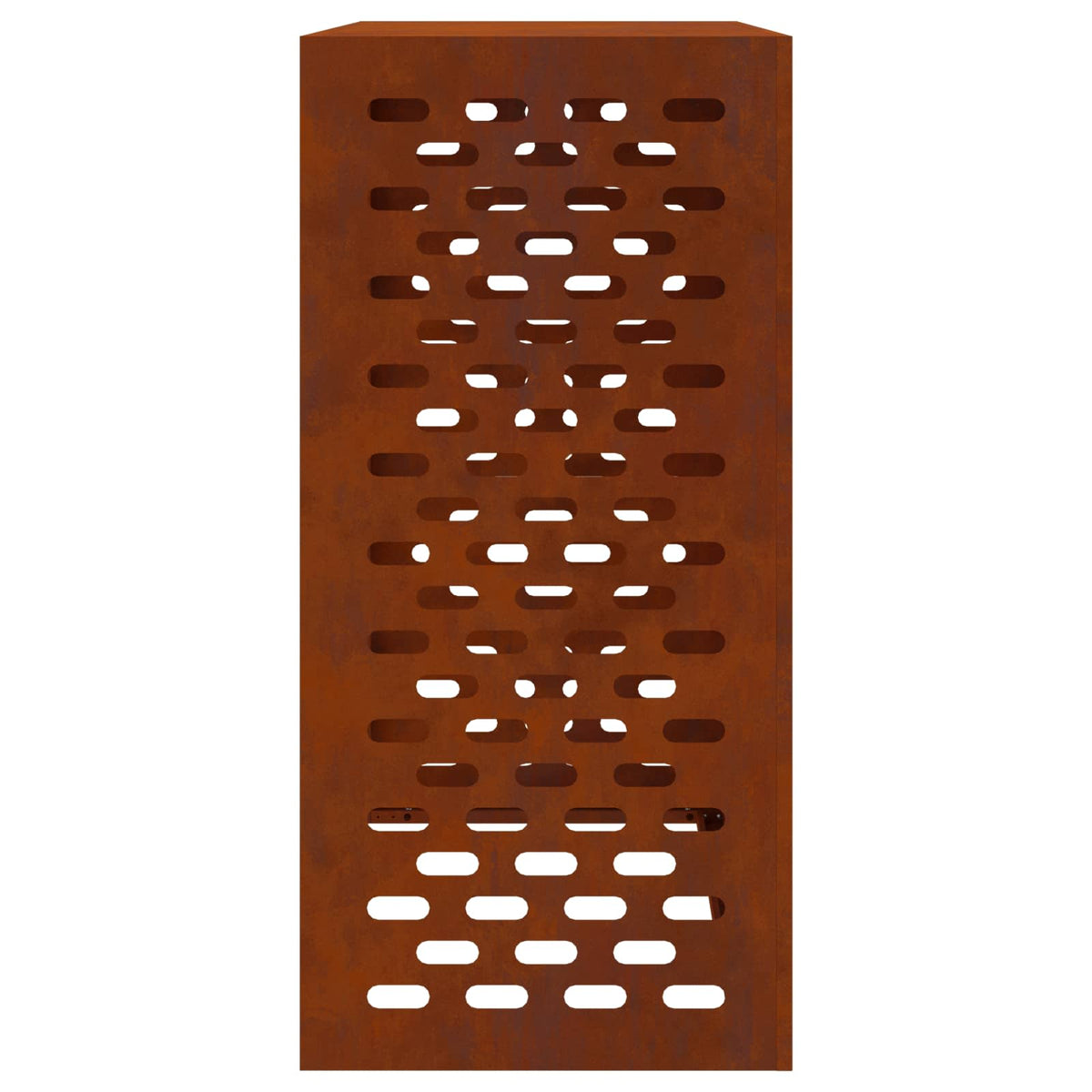 Air Conditioner Cover Rusty 110 x 50 x 105 cm Weathering Steel