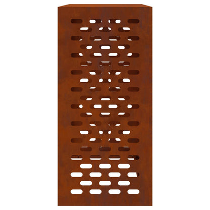 Air Conditioner Cover Rusty 110 x 50 x 105 cm Weathering Steel
