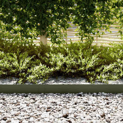 Lawn Edging 30 pcs 100 x 0.05 x 15 cm Cold Rolled Steel