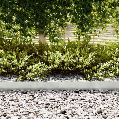 Lawn Edging 30 pcs 100 x 0.05 x 15 cm Stainless Steel Silver