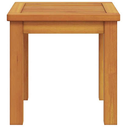 Side Table Oil Natural 35 x 35 x 34 cm Solid Acacia Wood