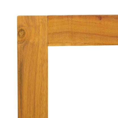 Side Table Oil Natural 43 x 36 x 40 cm Solid Teak Wood