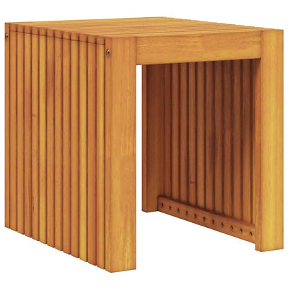 Side Table Oil Natural 43 x 36 x 40 cm Solid Teak Wood
