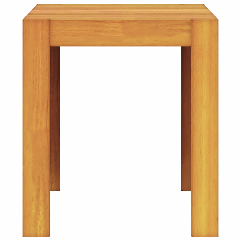 Side Table Oil Natural 43 x 36 x 40 cm Solid Teak Wood