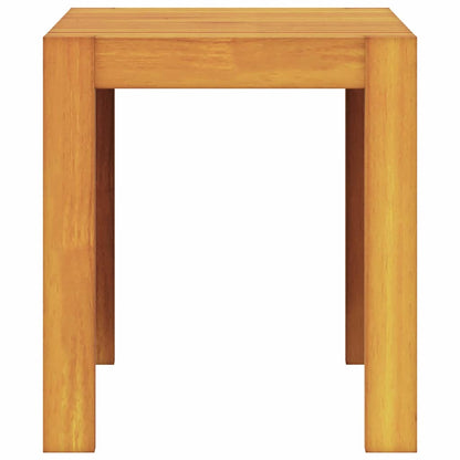 Side Table Oil Natural 43 x 36 x 40 cm Solid Teak Wood
