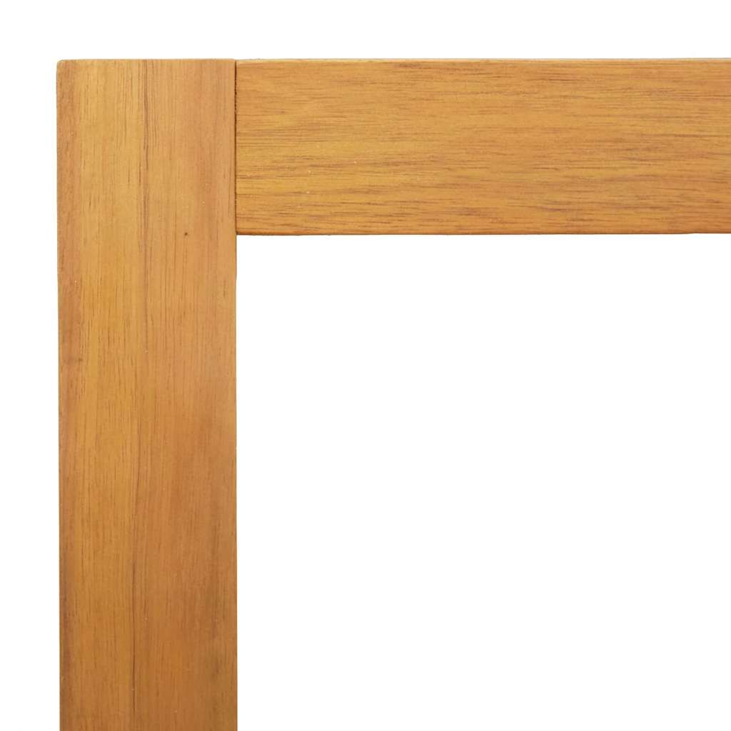 Side Table Oil Natural 110 x 55 x 35 cm Solid Acacia Wood