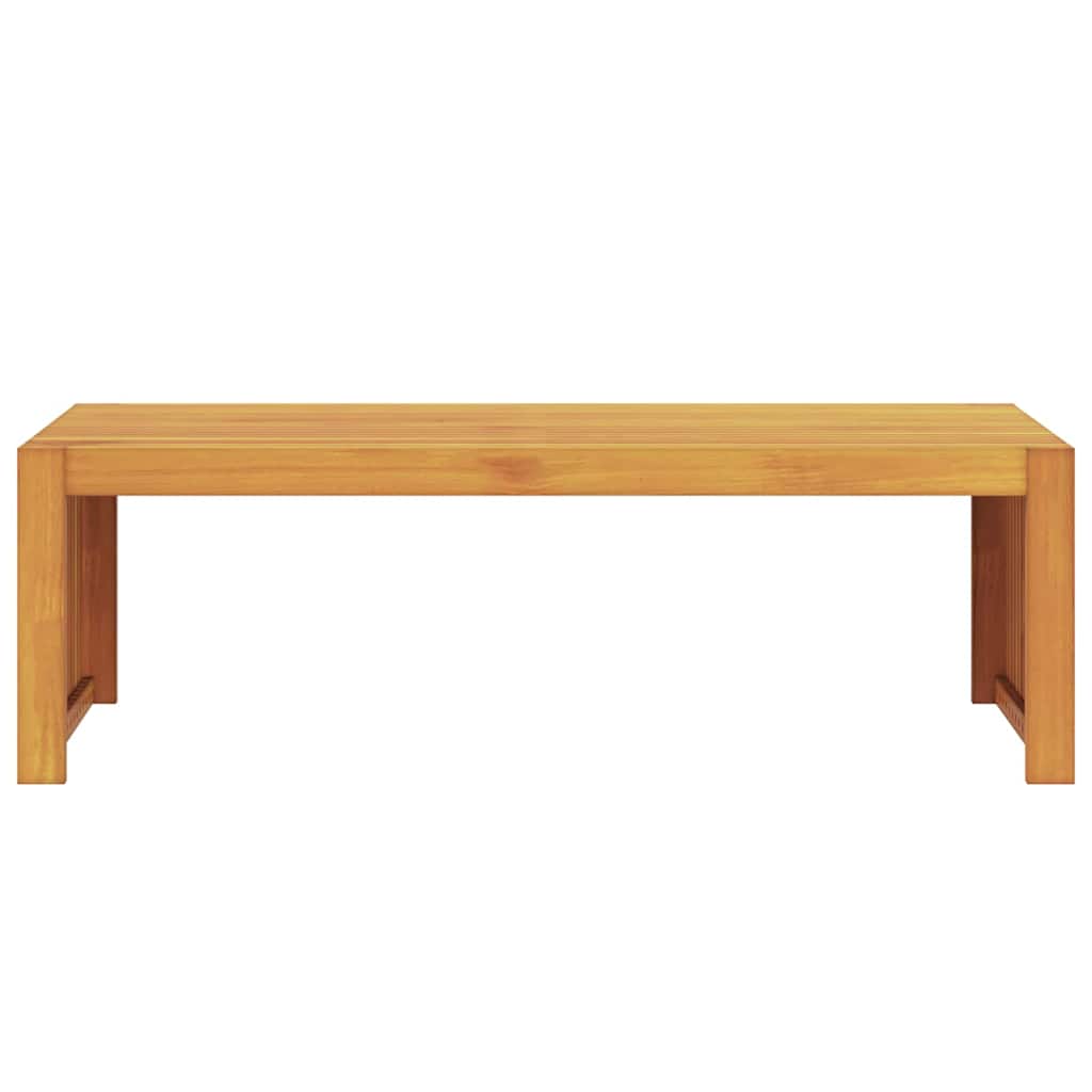 Side Table Oil Natural 110 x 55 x 35 cm Solid Acacia Wood