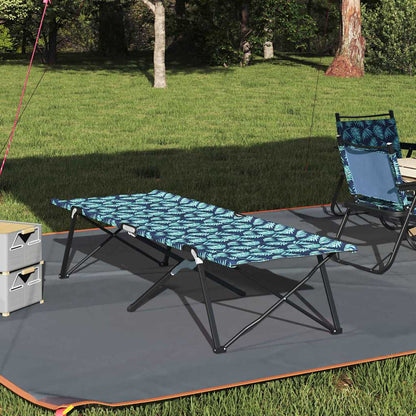 Folding Camping Bed Forest 206 x 76 x 74 cm Oxford and Steel