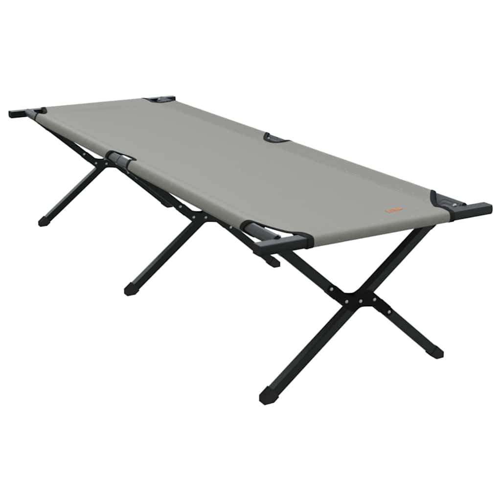 Folding Camping Bed Folding Grey 193 x 69 x 45 cm Oxford fabric