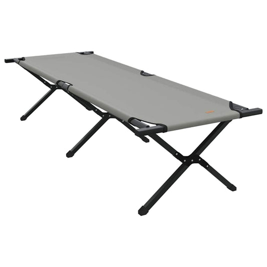 Folding Camping Bed Folding Grey 193 x 69 x 45 cm Oxford fabric